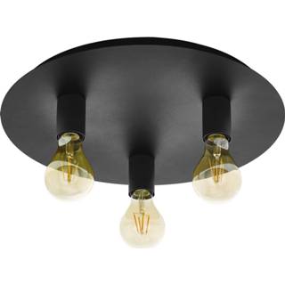 👉 Plafond lamp metaal zwart modern Home24 Plafondlamp Passano, Eglo 9002759981563