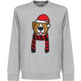 👉 Christmas Dog Scarf Kersttrui - Rood/Zwart - Kinderen
