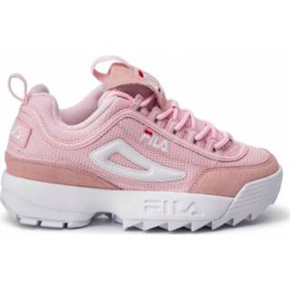 👉 Roze mesh damesschoenen vrouwen Fila Disruptor low 1010606.71d 8719477169890 8719477169906