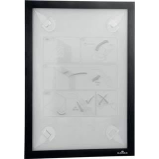 👉 Zwart Durable Duraframe Wallpaper zelfklevend kader formaat A4, 4005546990736