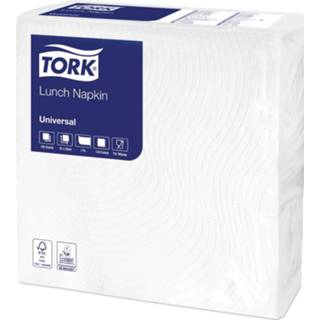 👉 Servet Tork servetten, ft 33 x cm, 1-laags, pak van 100 stuks 7322541069395