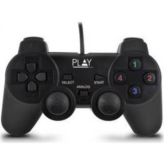 👉 Game controller zwart Eminent PL3330 Gamepad PC 8054392614514