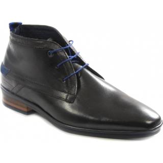 👉 Floris van Bommel Veterboot leer zwart