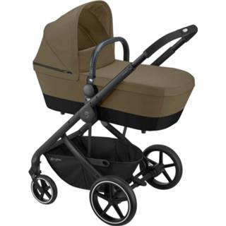 👉 Kinderwagen zwart beige massieve banden zwenkwielen voor s stad Classic kinderen Cybex Balios 2-in-1 Black - 4058511935201