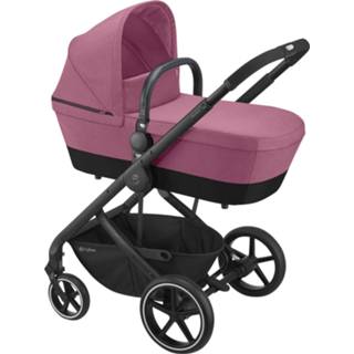 👉 Kinderwagen zwart roze massieve banden zwenkwielen voor s stad Magnolia Pink kinderen Cybex Balios 2-in-1 Black - 4058511892412