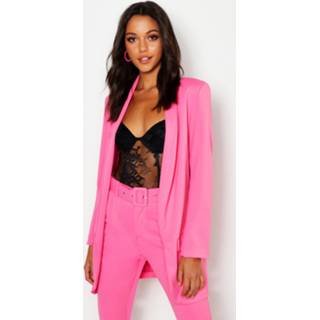 👉 Blazer Hot Pink vrouwen roze Tall Tailored Blazer,