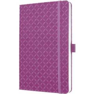 👉 Notitie boek paars Notitieboek Jolie Flair A5 hardcover gelinieerd 174 blz 80g 4004360817571