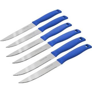 👉 Steakmes blauw active Westfalia Steakmessen set 6-delig 4040746296028