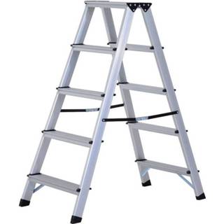 👉 Ladder active HOMCOM inklapbaar 5 treden alu 88 x 45 103cm 4250871219131