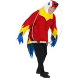 👉 Grappig papegaaien kostuum met rekje