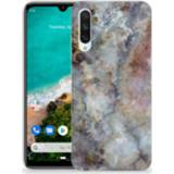 👉 Siliconen hoesje grijs marmer Xiaomi Mi A3 TPU 8720091140929