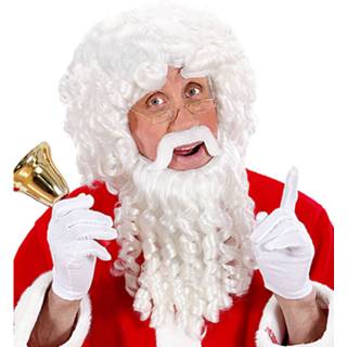 👉 Pruik active Krullende kerstman baard en voor kerstmis 8003558007868