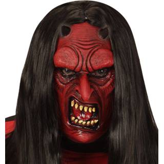 👉 Gezichts masker active jongens Half gezichtsmasker duivel Boy 8003558006144