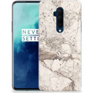 👉 Siliconen hoesje beige marmer OnePlus 7T Pro TPU 8720091150584