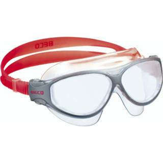 👉 Zwembril grijs rood siliconen junior Beco Natal panorama grijs/rood 4013368192252