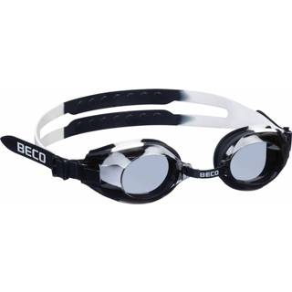 👉 Zwembril zwart wit polycarbonaat siliconen junior Beco Arica zwart/wit 4013368996904