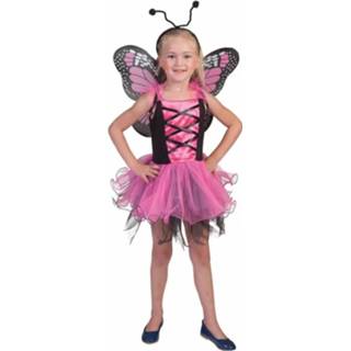 👉 Vlinderjurkje roze Leuk in voor jonge meiden