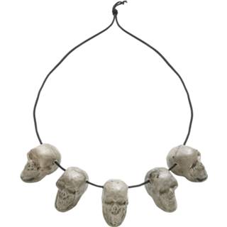 👉 Hals ketting active Halsketting met doodskopjes 8003558757008