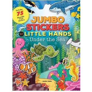 👉 Jumbo Stickers For Little Hands Under The Sea - Jomike Tejido 9781633221567