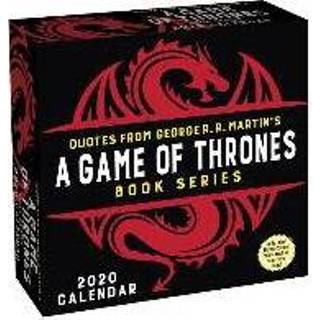 👉 Quotes From George R Martin S Game Of Thrones Book Series 2020 Day To Calendar - 9781449498405