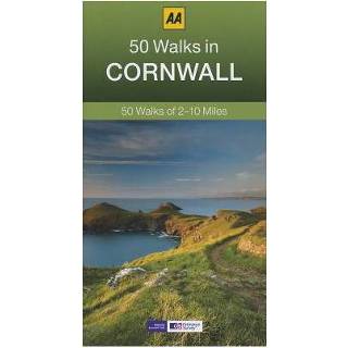 👉 50 Walks In Cornwall - Aa Publishing 9780749573980