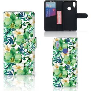 👉 Orchidee groen Xiaomi Redmi Note 7 Hoesje 8720091245471