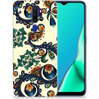 👉 Siliconen hoesje OPPO A9 2020 Barok Flower 8720091249783