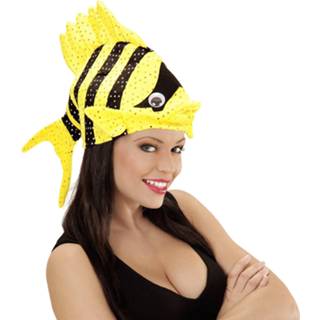 👉 Active gele Vissenhoed in een tint voor carnaval 8003558010912