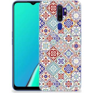 👉 Siliconen hoesje OPPO A5 2020 TPU Tiles Color 8720091742789