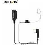 👉 Headset Big Size PTT 2Pin Mic Earpiece For Kenwood Retevis H777 RT5R RT5 RT7 RT22 Baofeng UV5R BF-888S UV-82 Walkie Talkie