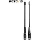 👉 Draagbare radio 2pcs Retevis RHD-701 SMA-F Antenna VHF/UHF For Kenwood BAOFENG UV-5R BF-888S H777 RT6 HYT Ham Walkie Talkie C9045A