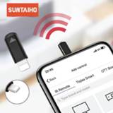 👉 Afstandsbediening Suntaiho Universal Smart infrared remote Control for iphone Samsung Xiaomi Mini IP Controller Adapter TV aircondition