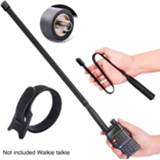 👉 Draagbare radio Outdoor Flexible Walkie Talkie Antenna Portable Extend Foldable SMA Female Dual Band 150/440MHz For Baofeng UV-5R/82