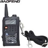 👉 Draagbare radio leather Baofeng Walkie Talkie Accessories Soft Case Cover two way For UV-5R UV-5RE UV-5RA