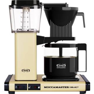 👉 Koffiefilter geel Moccamaster apparaat KBG SELECT pastelgeel 8712072539778