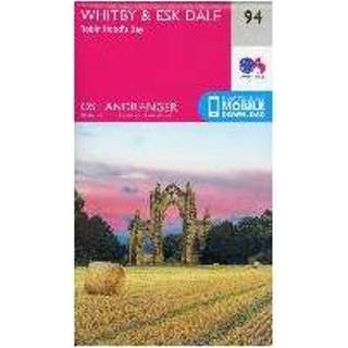 👉 Whitby Esk Dale Robin Hood S Bay - Ordnance Survey 9780319261927