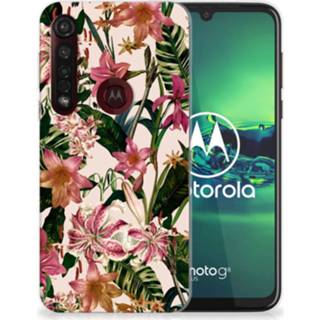 👉 Motorola Moto G8 Plus TPU Case Flowers 8720091375611