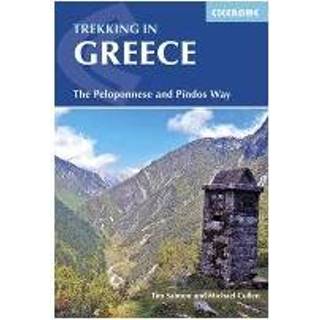 👉 Zalmkleurig Trekking In Greece - Tim Salmon 9781852849689