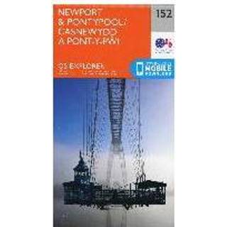 👉 Newport And Pontypool Casnewydd A Phont Y Pwl - Ordnance Survey 9780319243459