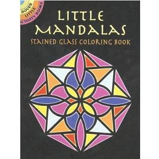 Mannen Little Mandalas Stained Glass Coloring Book - Albert G. Smith 9780486449371