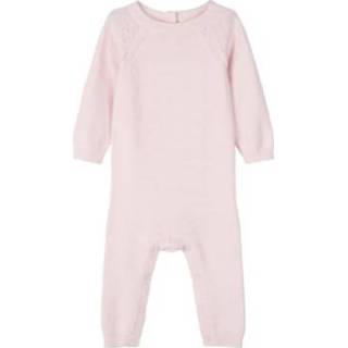 👉 Jumpsuit roze babymode meisjes Name it Girls Gebreide Omulle barely - Roze/lichtroze Gr.Babymode (6 24 maanden) 5713777908374