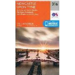 👉 Newcastle Upon Tyne - Ordnance Survey 9780319245682