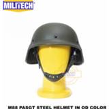 👉 Helm steel MILITECH NIJ IIIA 3A M88 Bullet Proof Helmet Ballistic PASGT Bulletproof With Test Report