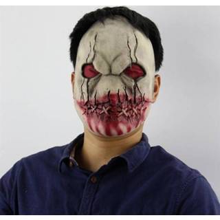 👉 Zombie masker Latex Bloody Verteerde Mond Lange Littekens Horror Halloween Thema Party Kostuum Partij 8720071788691