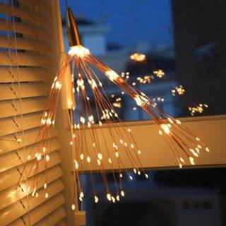 👉 Afstandsbediening veelkleurig ARILUX® Batterijvermogen 200LED 8-standen Opknoping Starburst Fairy String Christmas Light - 8720072541288