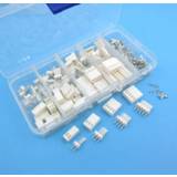 👉 F-connector KF2510 Kits 40 sets Kit in box 2p 3p 4P 5pin 2.54mm Pitch Terminal / Housing Pin Header Connectors Adaptor