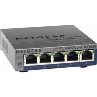 👉 Netwerk-switch Netgear GS105E-200PES