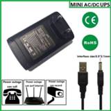 👉 Power supply 5V 9V 12V Mini DC Adapter Uninterruptible UPS Provide Emergency Backup to CCTV Camera with Battery Built-in