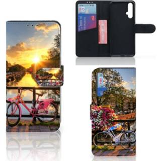 👉 Flipcover Honor 20 Flip Cover Amsterdamse Grachten 8720091514980