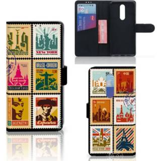 👉 Flipcover OnePlus 7 Pro Flip Cover Postzegels 8720091552555